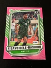 Fisayo Dele-Bashiru 2024-25 Panini Donruss Soccer The Rookies Pink /25 SSP #19