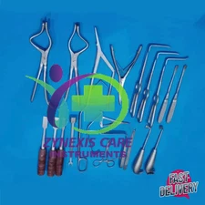 Maxillofacial Surgery Set  Premium Quality Plastic Surgery Instruments with Box