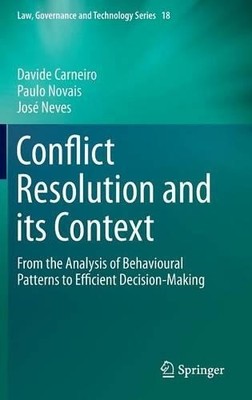 Conflict Resolution and its Context - 9783319062389