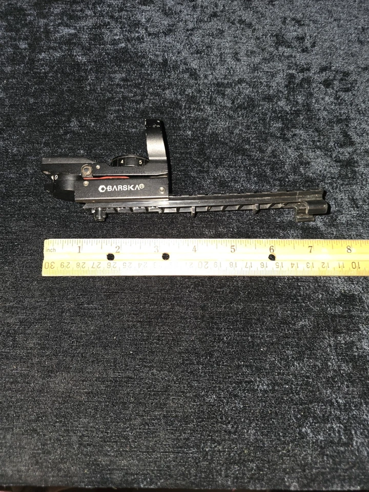 Barska Alivio para Ojos 1x Multi 4 Retícula Electro IR Punto Rojo Vista + Montaje en Riel Foto 2 de 4