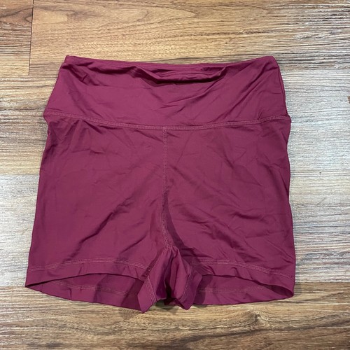 Balera Flex Tek Smooth Womens Black Dance Shorts Purple Nylon Women's Size MA