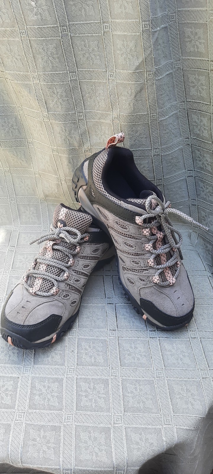 Scarpa da trekking Merrell da donna taglia 8 5 stringata Crosslander 2 boulder pesca #J500034