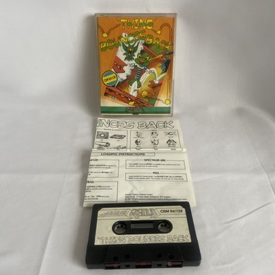 Thing Bounces Back (1987 Gremlin) - C64 Kassette
