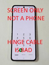 Samsung Galaxy Z Flip6 F741U Screen AMOLED Silver Original OEM BAD HINGE CABLE