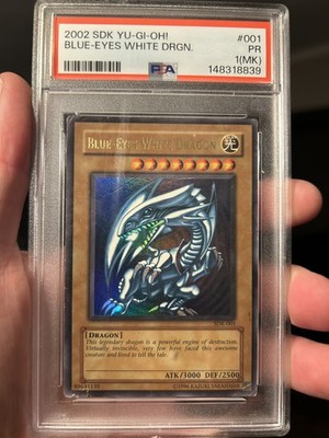 Blue-Eyes White Dragon SDK-001 Starter Deck: Kaiba Unlimited PSA 1