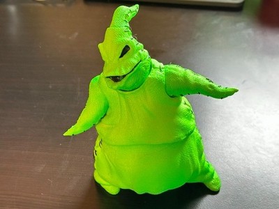 The Nightmare Before Christmas OOGIE BOOGIE green figure
