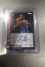 2025 Topps Thomas Sorber Chrome Rookie Autographs (Raw)