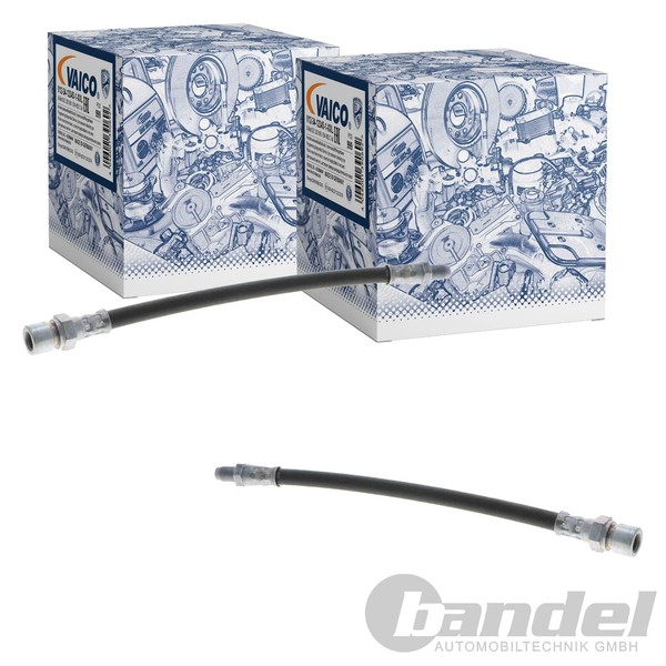 2X Vaico Bremsschlauch BremsschlÄUche Hinten Passend FüR VW 181 Kaefer Karmann-image