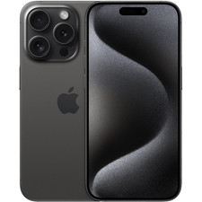 iPhone 15 Pro - 128GB - Titan Schwarz - Refurbished - 88% Batterie - Gut