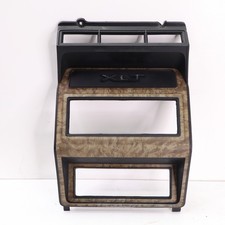 80-86 Burl Wood Radio Heater Bezel Ford F150 F250 F350 And Bronco Oem