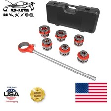 For Plumbing Installation 36475 12-R Manual Exposed Ratchet Pipe Threader Kit