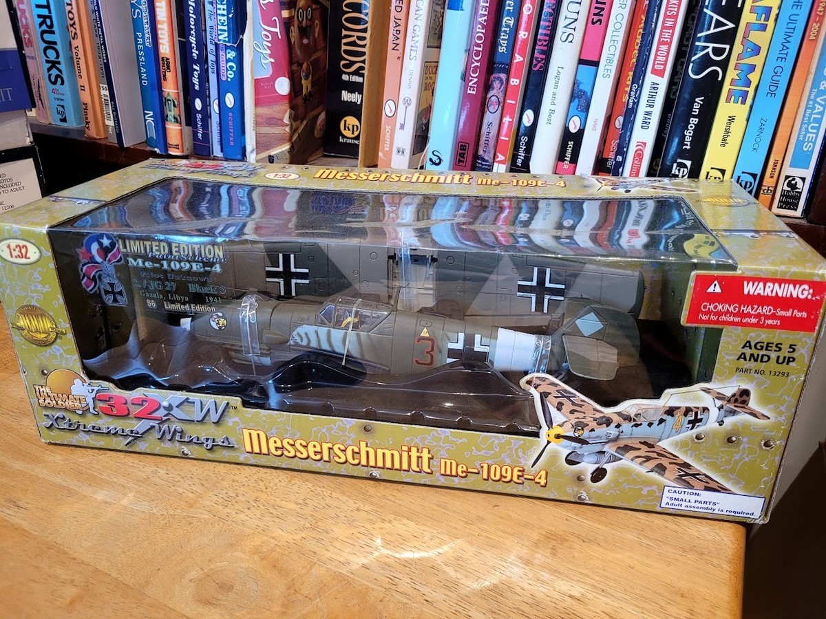 21st センチュリートイズ メッサーシュミット ME-109E-4 21ST CENTURY TOYS 1:32 MESSERSCHMITT ME-109E-4 Rare Black