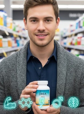 DHEA 200mg Caps   Premium Quality by Paklabs    Free & Fast Ship