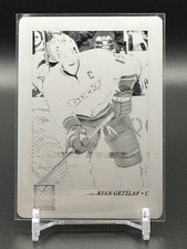 2011 Panini Elite - Printing Plate Black #8 Ryan Getzlaf 1/1 Anaheim Print Plate
