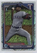 2024 Bowman Chrome Prospects Shimmer Refractor Emiliano Teodo #BCP-180 1gt8