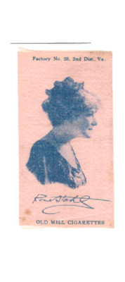 1909-10 S72-1 Actress Silks, Rose Stahl, Pink Version/Old Mill, Factory 25