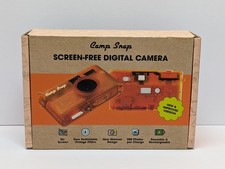 Camp Snap v2 Screen Free Digital Camera TANGERINE DRIFT Orange Retro Point Shoot