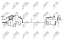 NTY NPW-AU-103 Antriebswelle Vorne Links FüR Audi Seat Skoda VW