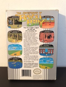 Adventures of BAYOU BILLY (Nintendo NES) Complete + Protector, Untested 