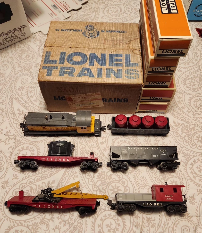 Lionel Union Pacific Work Train Set No 1593