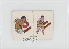 1985 Fight of the Century Stickers Pairs Mike Weaver Henry Armstrong #71/52 0a4f