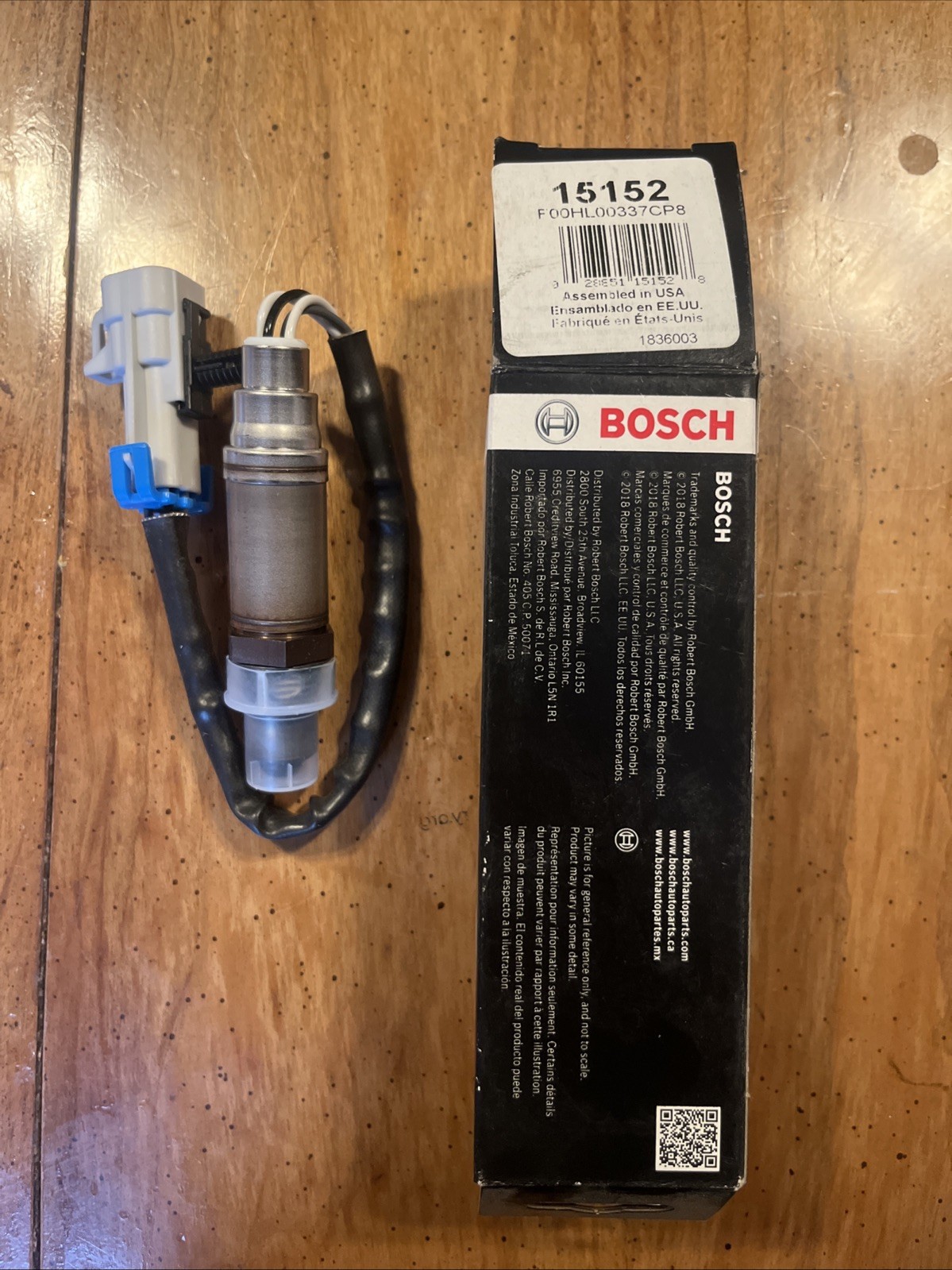 Oxygen Sensor for 2004-2015 Buick Cadillac Chevrolet GMC Pontiac Bosch 15152