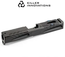 Killer Innovations Velocity V2 RMR Cut Match Slide for Glock 19 Gen3 - Black DLC
