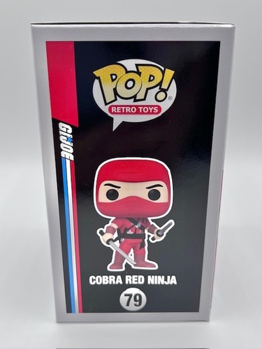 Funko POP! GI Joe: Cobra Red Ninja #79 exclusivo de Gamestop - Imagen 3 de 6