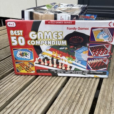 A bis Z Beste 50 Kompendium Familie Brettspiele Set