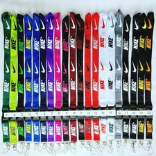 Nike 10 Pieces Set Lanyard Detachable Keychain Badge ID 10-Pack Multicolor