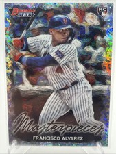 2023 Bowman's Best - Bowman Masterpieces Francisco Alvarez #BM-9 Mini-Diamond...