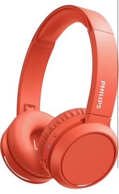 PHILIPS Audio TAH4205RD/00 On Ear Kopfhörer mit Bass Boost Taste