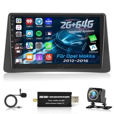 DAB+ Android 15 Autoradio CarPlay WiFi SWC Für Opel Mokka 2012-2016 GPS Navi RDS