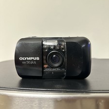 Olympus Infinity Stylus 35mm Point  Shoot Film Camera TESTED WORKS NEW BATTERY