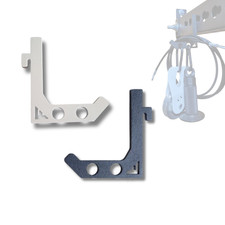 IronKeep QuickHang ¼″ USA Steel Rack Hook – Fits 5/8" + Holes • 200 lb Capacity