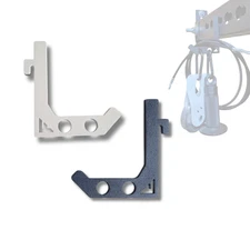 IronKeep QuickHang ¼″ USA Steel Rack Hook – Fits 5/8" + Holes • 200 lb Capacity