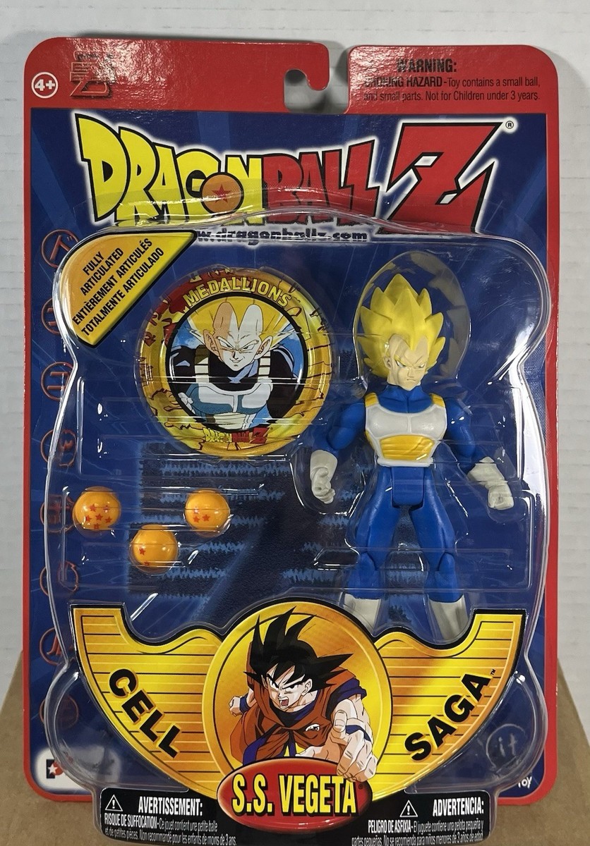 Dragon Ball Z S.S. Vegeta Cell Saga Action figure w/ 3 dragon