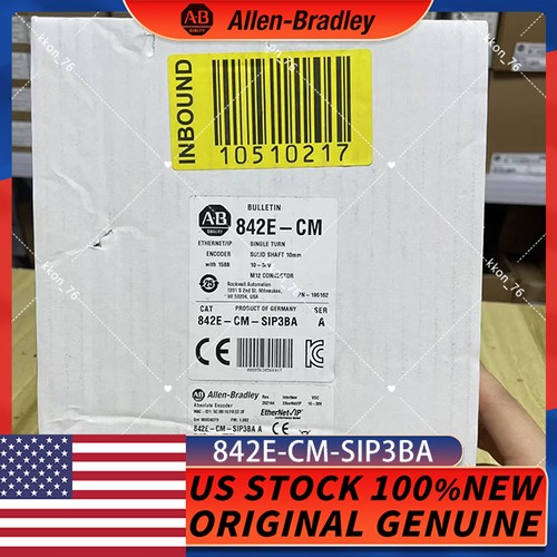 Free Tax 842E-CM-SIP3BA AB Encoder Ethernet Fast Shipping 842ECMSIP3BA ZR - Picture 1 of 6