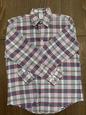 Brooks Brothers Regent Button Up Dress Shirt - Size Large