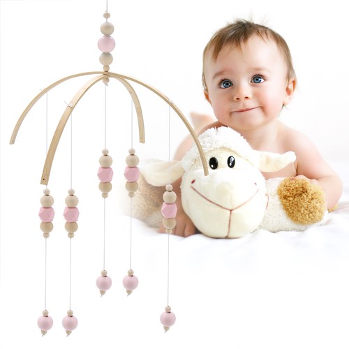 For Nordic Style Wooden Beads Wind Chimes For Kids Bed Hanging Decor - Picture 9 of 9
