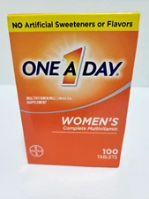 One A Day Women's Complete Multivitamin 100 Tablets EXP 06/2026