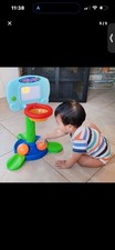 LotFancy Toddler Basketball Hoop for Kids, 2 in 1 Adjustable Baby Sports Toys, w