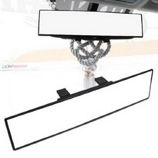 Jdm 300mm Wide Flat Interior Clip On Rear View Mirror Fit Car Suv Truck Rv Jdm 300mm Wide Flat Interior Clip On Rear View Mirror Fit Car Suv Truck Rv