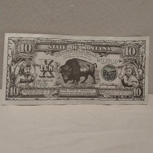 Driftwood Family Restaurant Souvenir Novelty Money Flathead Lake Polson Montana