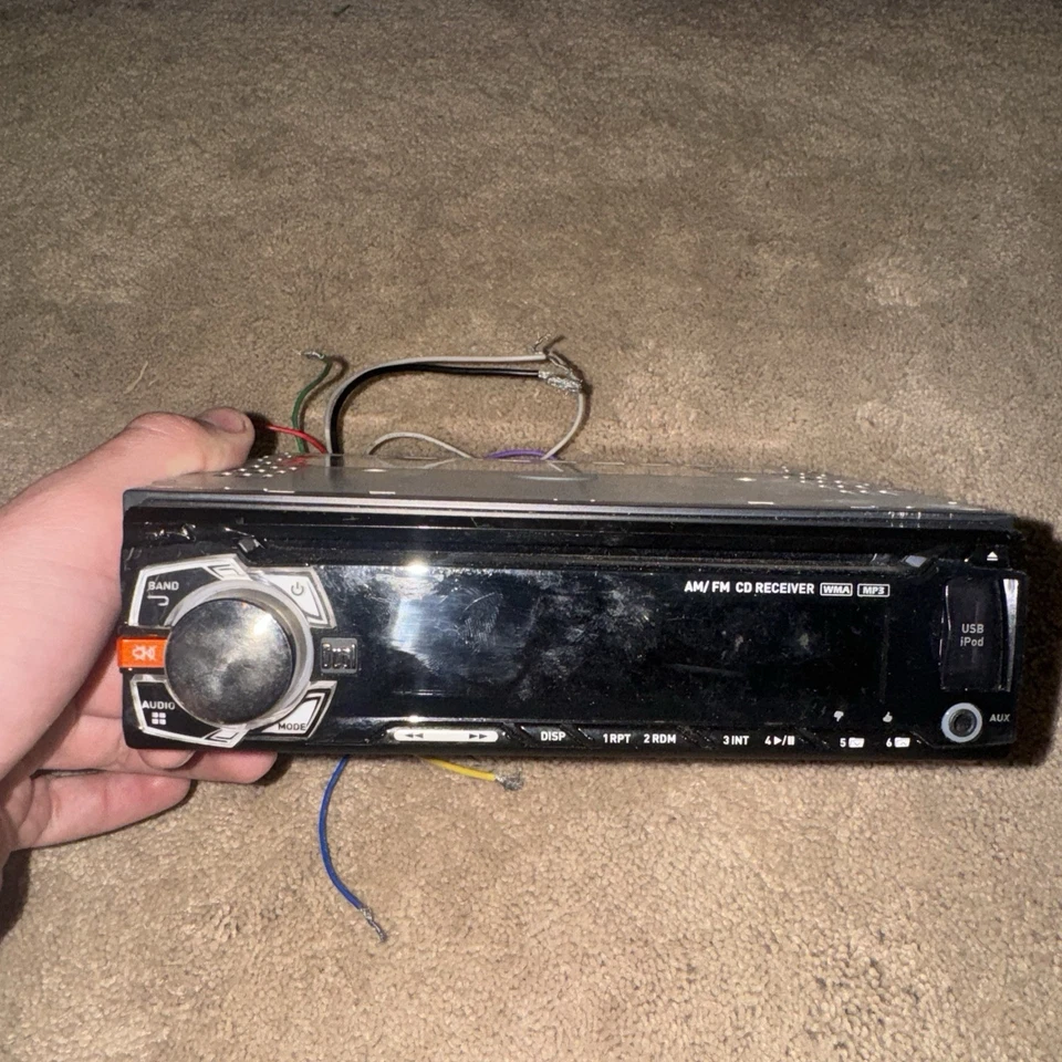 Dual XDM260 Audio Radio AM FM AUX USB MP3 CD Player Stereo Head Unit Receiver - Image 2 of 4