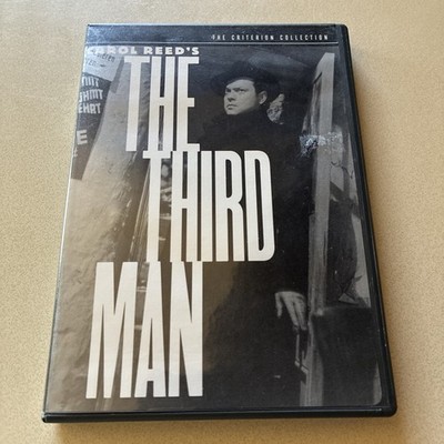The Third Man (DVD, Criterion Collection, 1949) RARE OOP 1999 W/ Insert
