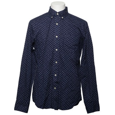 J.Crew, Businesshemd, Größe: M, Blau/Weiß, Baumwolle, Gepunktet, Herren #lgi