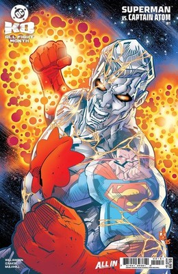 DC K.O. SUPERMAN VS CAPTAIN ATOM #1 VARIANT COVER BY SEAN IZAAKSE NM KO