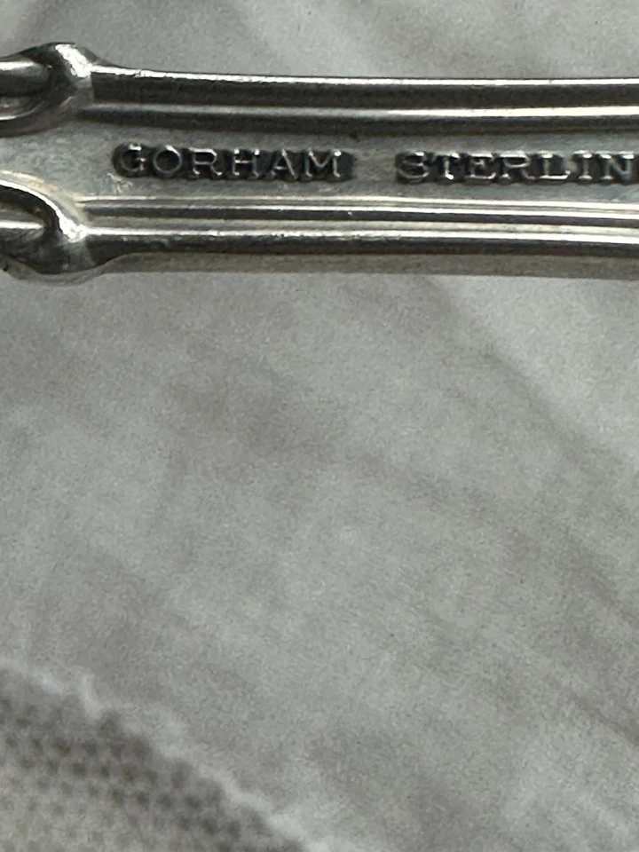 Gorham Chantilly cucharadita(s) de plata de ley - 5 3/4" - sin monograma - Juego de 4. Foto 3 de 4