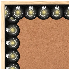 Chivao 60 Pcs Light Bulb Bulletin Board Borders Teaching Lightbulb Bulletin B...